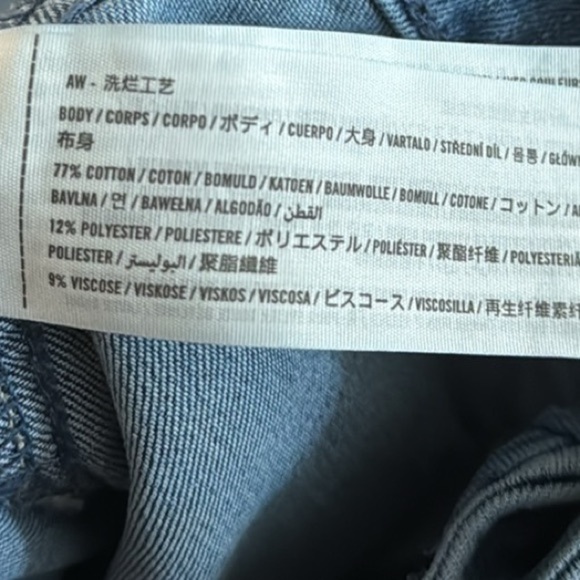 Hollister Curvy High Rise Vintage Flare Jeans Size 25 - Picture 3 of 5